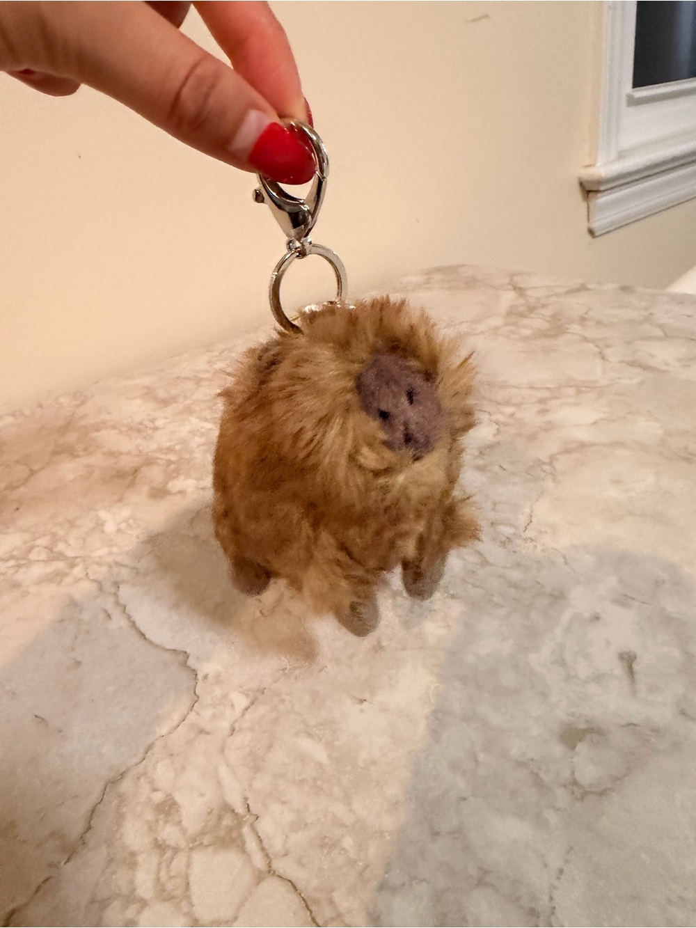 Jellycat Clyde capybara bag charm with tags authentic - Picture 2 of 8